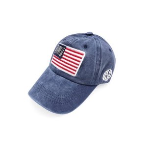 Dobbi HDT3399 Usa American Flag Fashion Embroidered Baseball Cap (pack