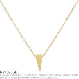 Dobbi NY1025 Triangle Pendant Necklace (pack Of 1)