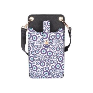 Dobbi BG377X284 Womens Evil Eye Small Crossbody Cell Phone Bag (pack O