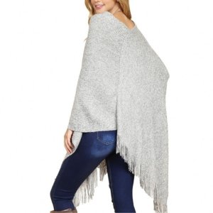 Dobbi HDF2101 Tasseled Poncho (pack Of 1)