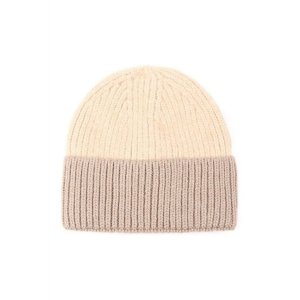 Dobbi MH0043 Wool Blended Two Tone Solid Beanie (pack Of 1)