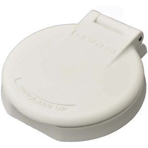 Lewmar 68000917 Deck Foot Switch - Windlass Up - White Plastic