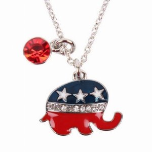 Dobbi 15623 Usa Flag Republican Elephant (pack Of 1)