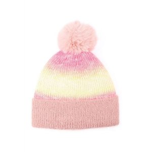 Dobbi MH0042 Tie Dye Fleece Pompom Beanie (pack Of 1)