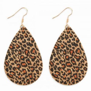 Dobbi MYE1097 Teardrop Cork Earrings (pack Of 1)