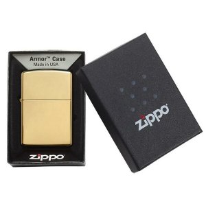 Zippo 0169 Windproof Lighter Armor (1.5 Times Thicker)  High Polish Br