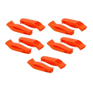 Mustang MAWSTL10-2-0-101 Mustang Signal Whistle - Orange 10-pack