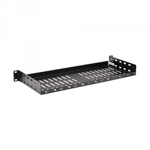 Tripp SRSHELF2P1USHRT Ripp Lite 1u Fixed Server Rack Enclosure Shelf, 