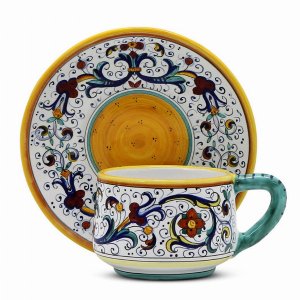 Artistica RI0004 Ricco Deruta Cups  Saucers (pack Of 1)