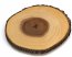 Lipper 1030 Acacia Bark Footed Server