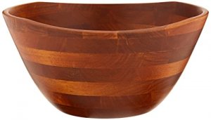 Lipper 2174 Lg Cherry Wavy Rim Bowl