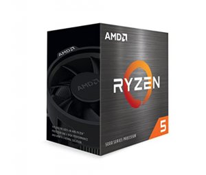 Amd 100-100000457BOX Cpu 100-100000457box  Ryzen 5 5500 With Wraith St