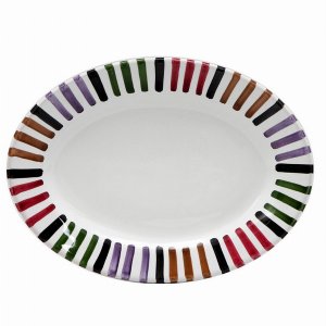 Artistica BE012S Bello: Oval Plate (pack Of 1)