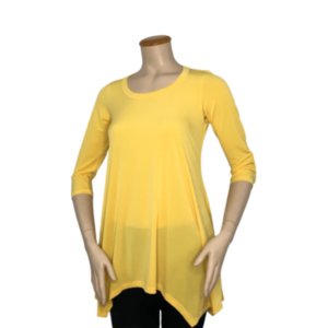 Island T400-Y4 34 Sleeve Tunic Top (pack Of 1)