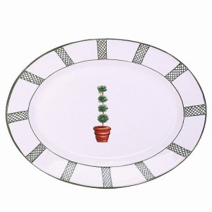 Artistica GI0012 Giardino Serving Oval Platter (pack Of 1)