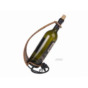 Qrskin MS008 On The Vine Embellished Wine Holder (pack Of 1)