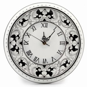 Artistica 9506-DVN Deruta Vario Nero Clock (pack Of 1)