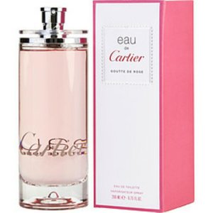 Cartier 237436 Eau De  Goutte De Rose By  Edt Spray 6.75 Oz For Women