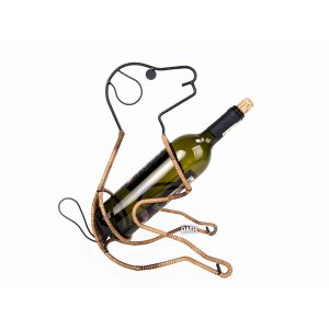 Qrskin MS010 Eager Puppy Wine Holder (pack Of 1)