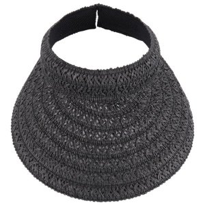 Dobbi HDT3583 Weave Summer Fashion Visor Hat (pack Of 1)