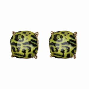 Dobbi 26062PEM Cusion Cut Post Stud Earrings By  ( Variety Of Colors A