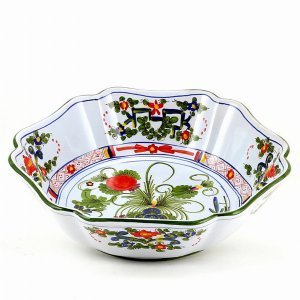 Artistica 007-FAE Faenza-carnation Bowls For Serving Pasta Or Salad (p