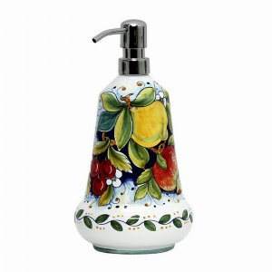 Artistica 9508-DRF Deruta Frutta: Liquid Soap-lotion Dispenser (pack O