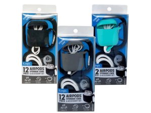 Bulk DA419 Ilogic 12 Piece Airpod Storage Accessory Set In Assorted Co