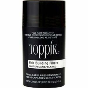 Toppik 336853 By  Hair Building Fibers White Regular 12g0.42 Oz For An