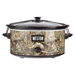 Weston 03-2100-RE Realtree Edge 5-quart Portable Slow Cooker 03-2100-r