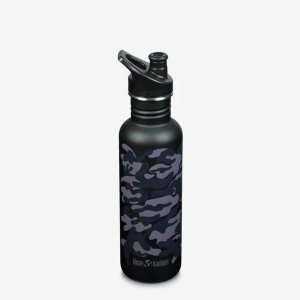 Klean 1008927 27 Oz Classic Sport Top Black Camo