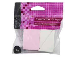 Bulk MK470 Modessa 4 Pack Cosmetic Foundation Sponge Wedges