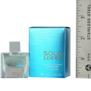 Loewe 212552 Solo  Intense By  Eau De Cologne 0.17 Oz Mini For Men