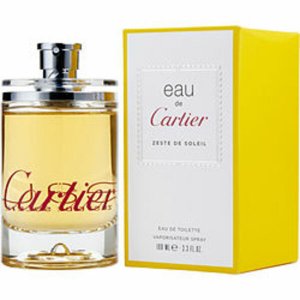 Cartier 250870 Eau De  Zeste De Soleil By  Edt Spray 3.3 Oz For Women