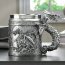 Dragon BC-15132 Pewter-look Medieval Dragon Mug