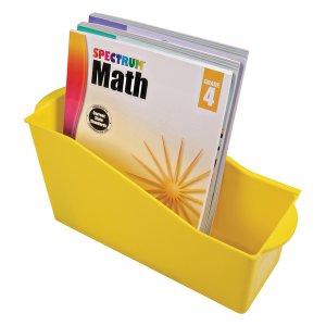 Deflecto DEF 39508YEL Kids Book Bin Ylw