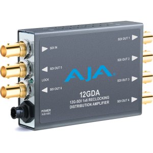 Aja 12GDA 12g Sdi 1x6 Reclocking Distribution Amplifier