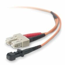 Belkin F2F20297-02M Fiber Optic Duplex Patch Cable - Mt-rj Male - Sc M