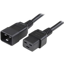 Startech PXTC19C20143 3 Ft Heavy Duty 14 Awg Computer Power Cord - C19