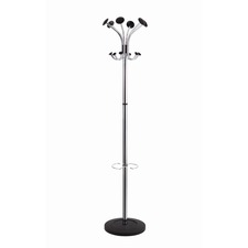 Alba ABA PMCLAS Alba Classic Coat Stand - 6 Hooks - 6 Pegs - For Garme