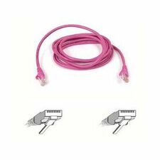 Belkin A3L791-04-PNK Cat5e Patch Cable - Rj-45 Male Network - Rj-45 Ma