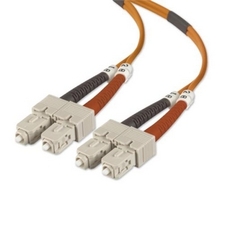 Belkin A2F40277-10M Fiber Optic Duplex Patch Cable - Sc Male - Sc Male