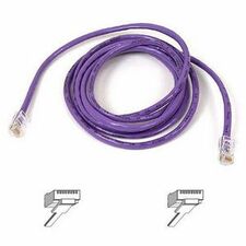 Belkin A3L791-10-PUR Cat5e Patch Cable - Rj-45 Male Network - Rj-45 Ma