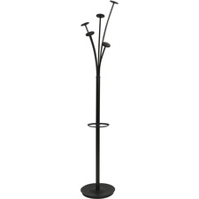 Alba ABA PMFESTN Alba Festival Coat Stand - 5 Pegs - For Garment - Bla