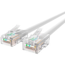 Belkin A3L791-10-WHT Cat5e Patch Cable - Rj-45 Male Network - Rj-45 Ma