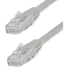 Startech C45649 50ft Cat6 Ethernet Cable - Gray Molded Gigabit - 100w 