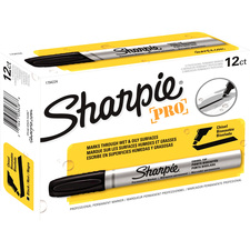 Newell SAN 1794224 Sharpie Pro Chisel Tip Markers - Chisel Marker Poin