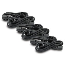 Apc AP98896F Power Cord Kit, 16a, 208230v, C19 To C20r, 6ft, 3l + 3r