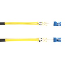 Black FOSM-003M-LCLC Black Box Fiber Optic Duplex Patch Network Cable 