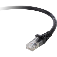 Belkin TAA980-03-BLK-S Cat.6 Utp Patch Cable - Rj-45 Male Network - Rj